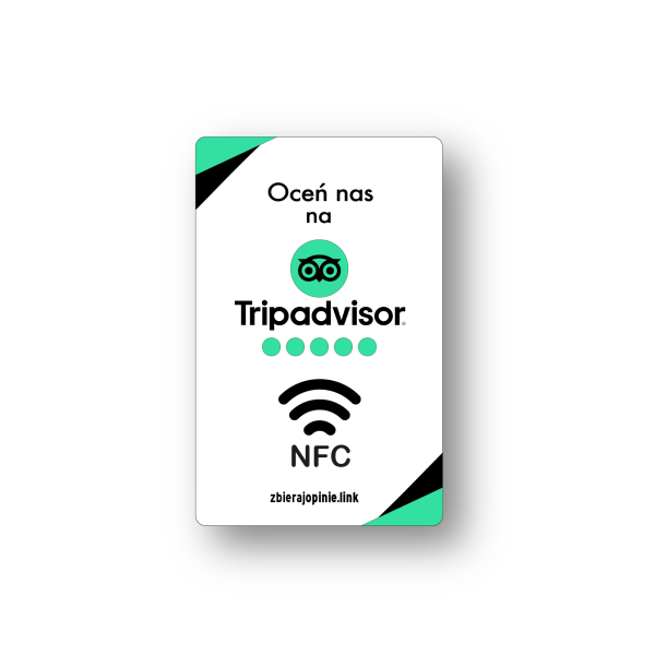 karta NFC Tripadvisor